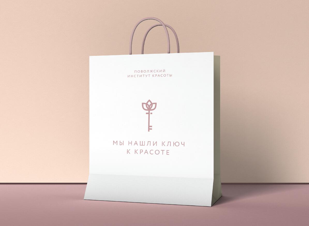 伏爾加整形外科和醫(yī)學美容中心標志設計品牌形象設計,暗桃紅與金色配色 伏爾加整形外科和醫(yī)學美容中心標志設計品牌形象設計,暗桃紅與金色配色