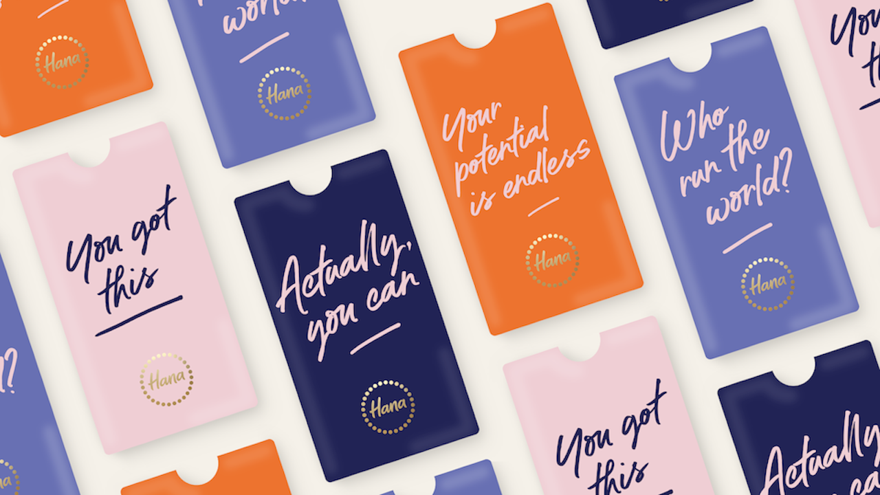 OTC非處方藥HANA避孕藥品牌創(chuàng)建-視覺形象識別與logo包裝宣傳廣告設計