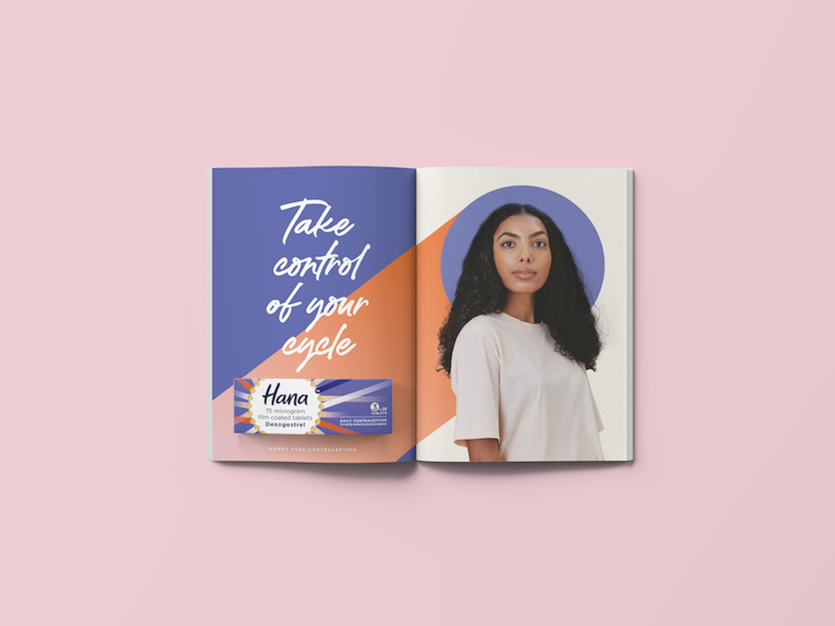 OTC非處方藥HANA避孕藥品牌創(chuàng)建-視覺形象識別與logo包裝宣傳廣告設計