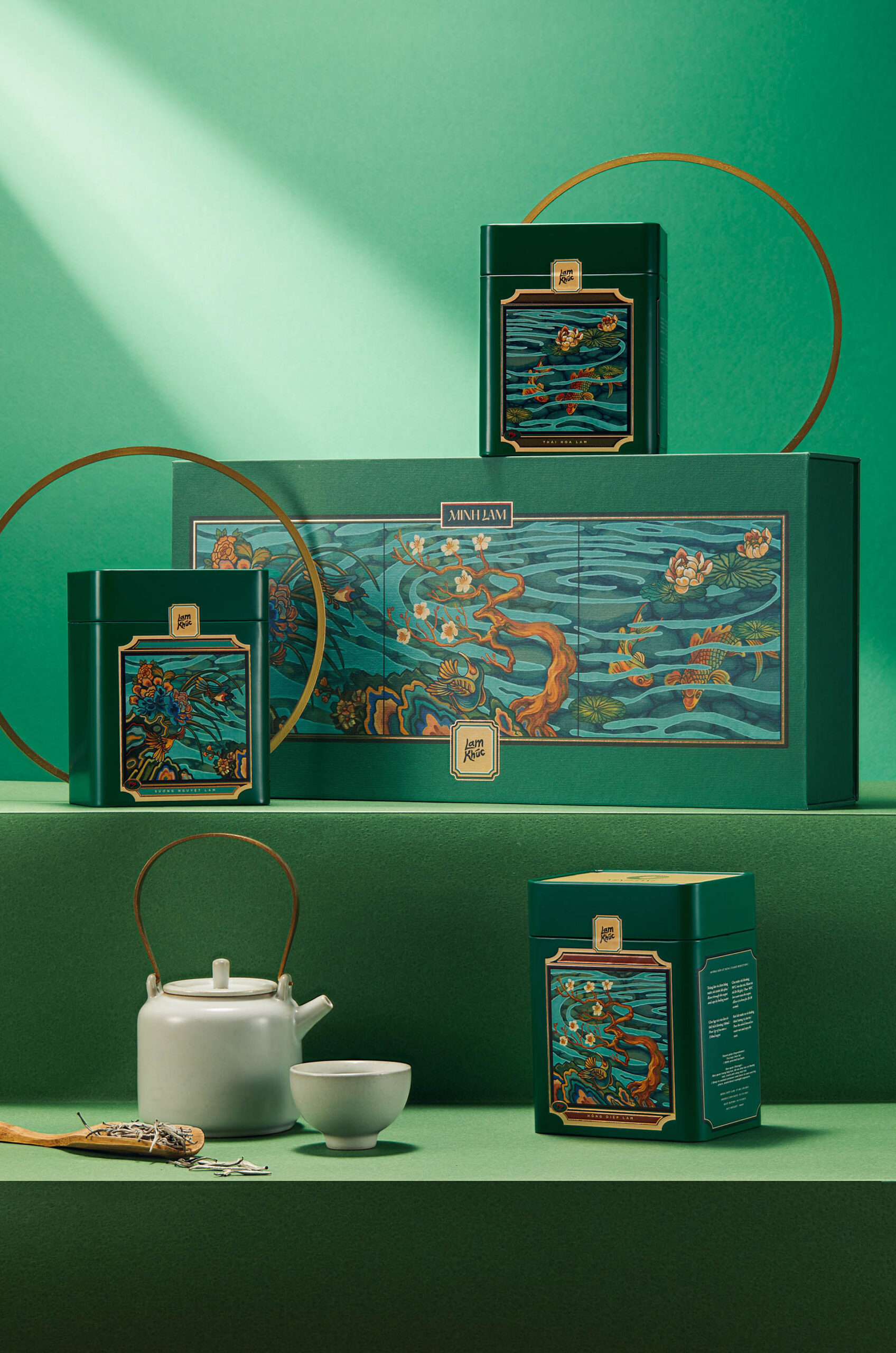嵐曲越南茶葉包裝設(shè)計,借鑒中國古韻景物繪畫精髓 嵐曲越南茶葉包裝設(shè)計,借鑒中國古韻景物繪畫精髓