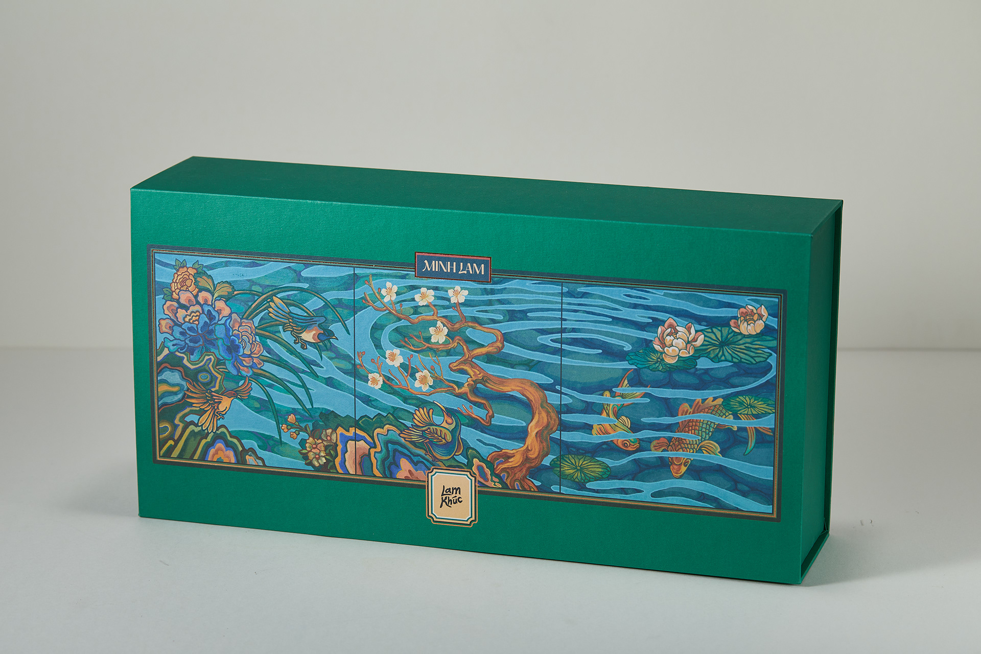 嵐曲越南茶葉包裝設(shè)計,借鑒中國古韻景物繪畫精髓 嵐曲越南茶葉包裝設(shè)計,借鑒中國古韻景物繪畫精髓