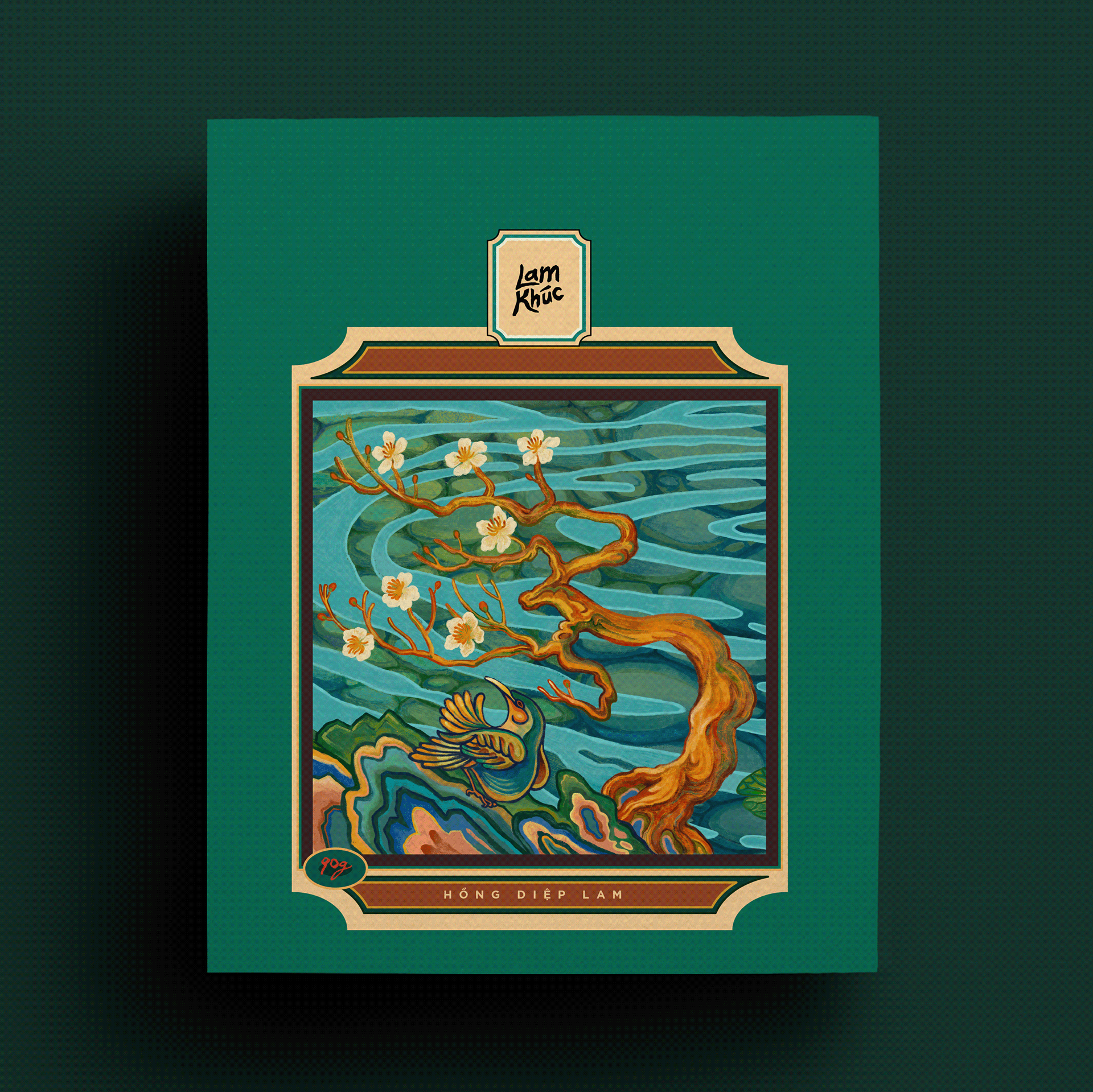 嵐曲越南茶葉包裝設(shè)計,借鑒中國古韻景物繪畫精髓 嵐曲越南茶葉包裝設(shè)計,借鑒中國古韻景物繪畫精髓