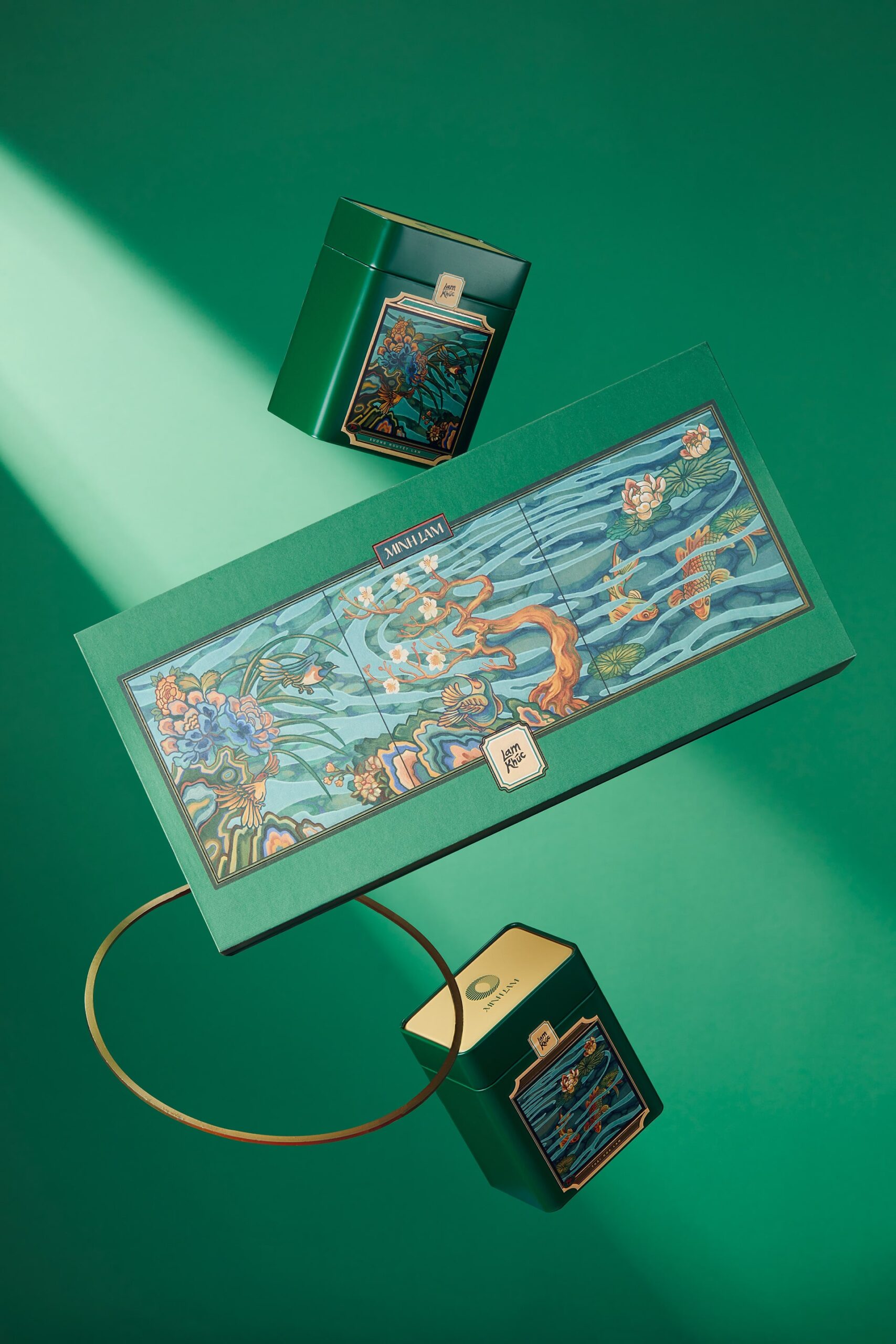 嵐曲越南茶葉包裝設(shè)計,借鑒中國古韻景物繪畫精髓 嵐曲越南茶葉包裝設(shè)計,借鑒中國古韻景物繪畫精髓
