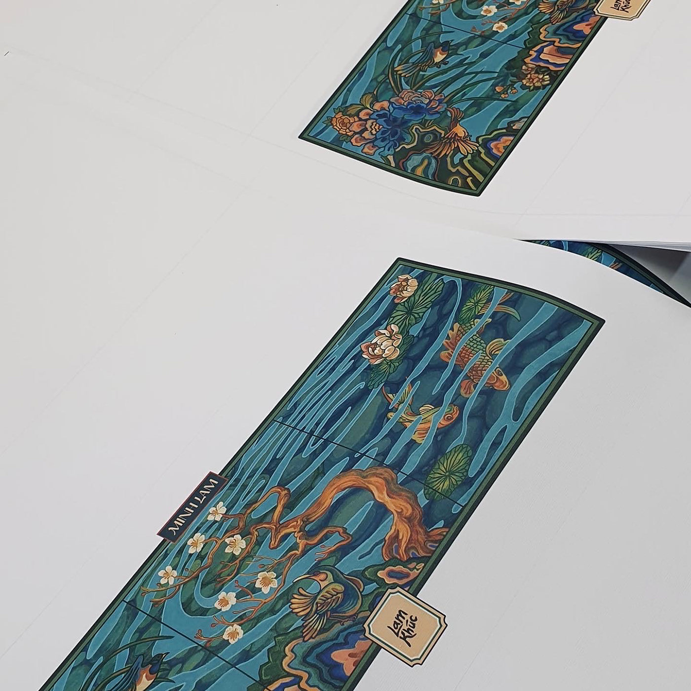 嵐曲越南茶葉包裝設(shè)計,借鑒中國古韻景物繪畫精髓 嵐曲越南茶葉包裝設(shè)計,借鑒中國古韻景物繪畫精髓