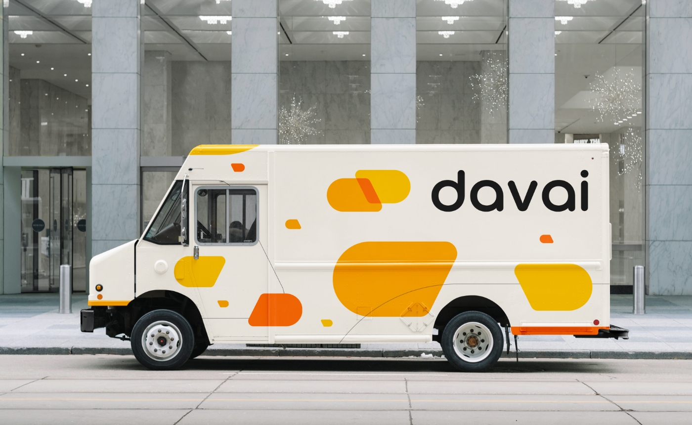 B2B制藥Davai平臺logo設(shè)計vi設(shè)計，橙色醫(yī)藥膠囊風格