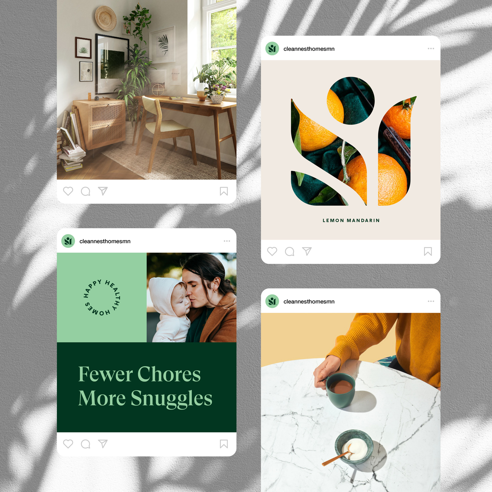 CNH全天然清潔公司logo設(shè)計“綠色花朵”元素 CNH全天然清潔公司logo設(shè)計“綠色花朵”元素