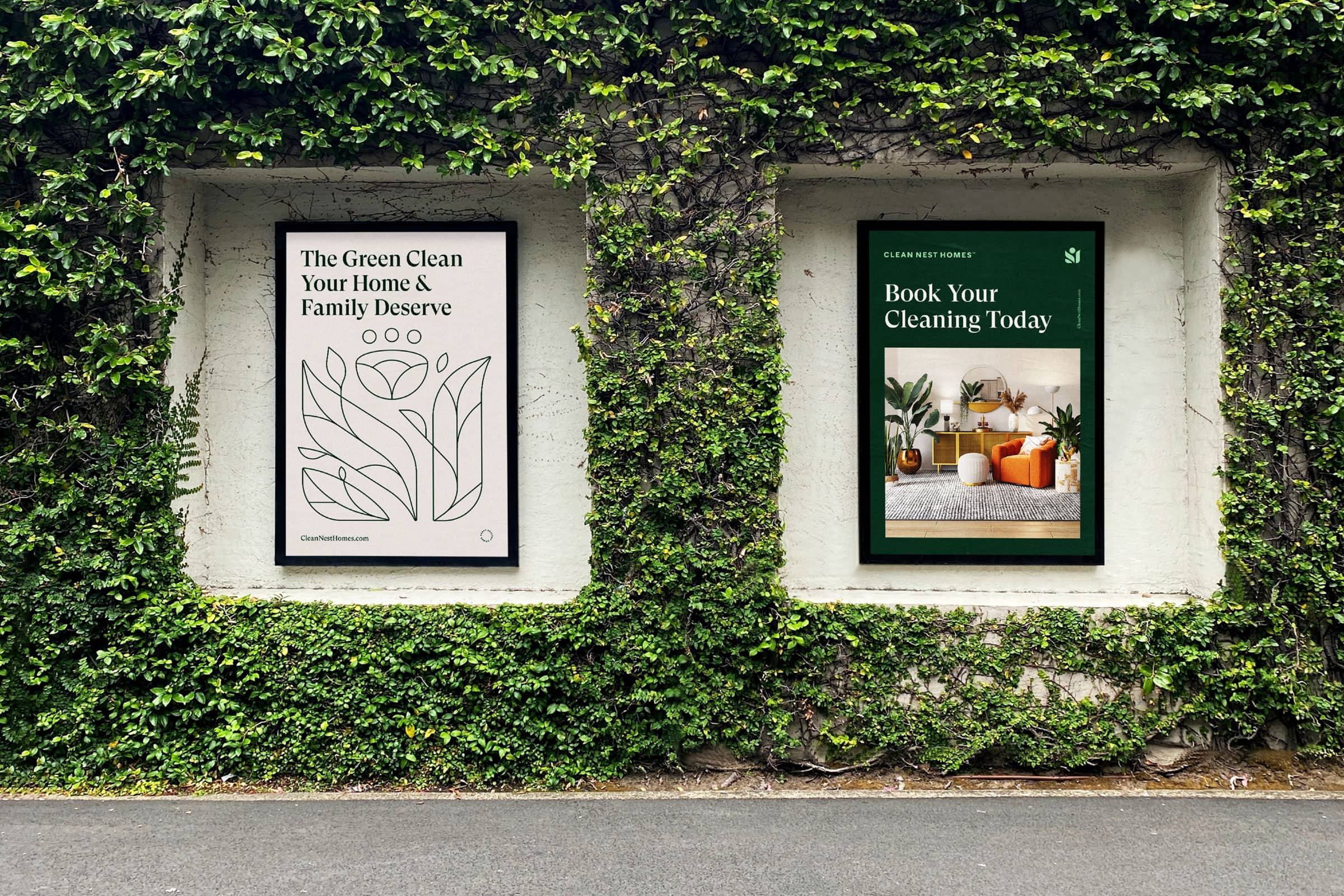 CNH全天然清潔公司logo設(shè)計“綠色花朵”元素 CNH全天然清潔公司logo設(shè)計“綠色花朵”元素