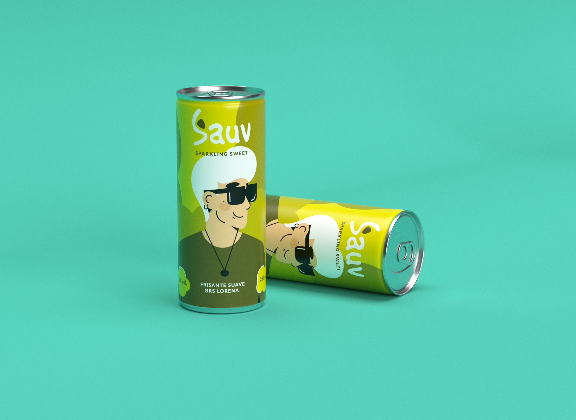 Sauv罐裝葡萄酒標(biāo)簽包裝設(shè)計和時尚人物插圖,開發(fā)年輕人更廣泛日常使用場景 Sauv罐裝葡萄酒標(biāo)簽包裝設(shè)計和時尚人物插圖,開發(fā)年輕人更廣泛日常使用場景