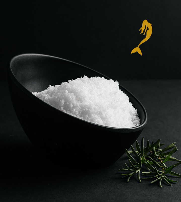 Deep Sea 海鹽美人魚logo設(shè)計與藍(lán)色波紋風(fēng)格包裝設(shè)計-上海logo包裝設(shè)計公司