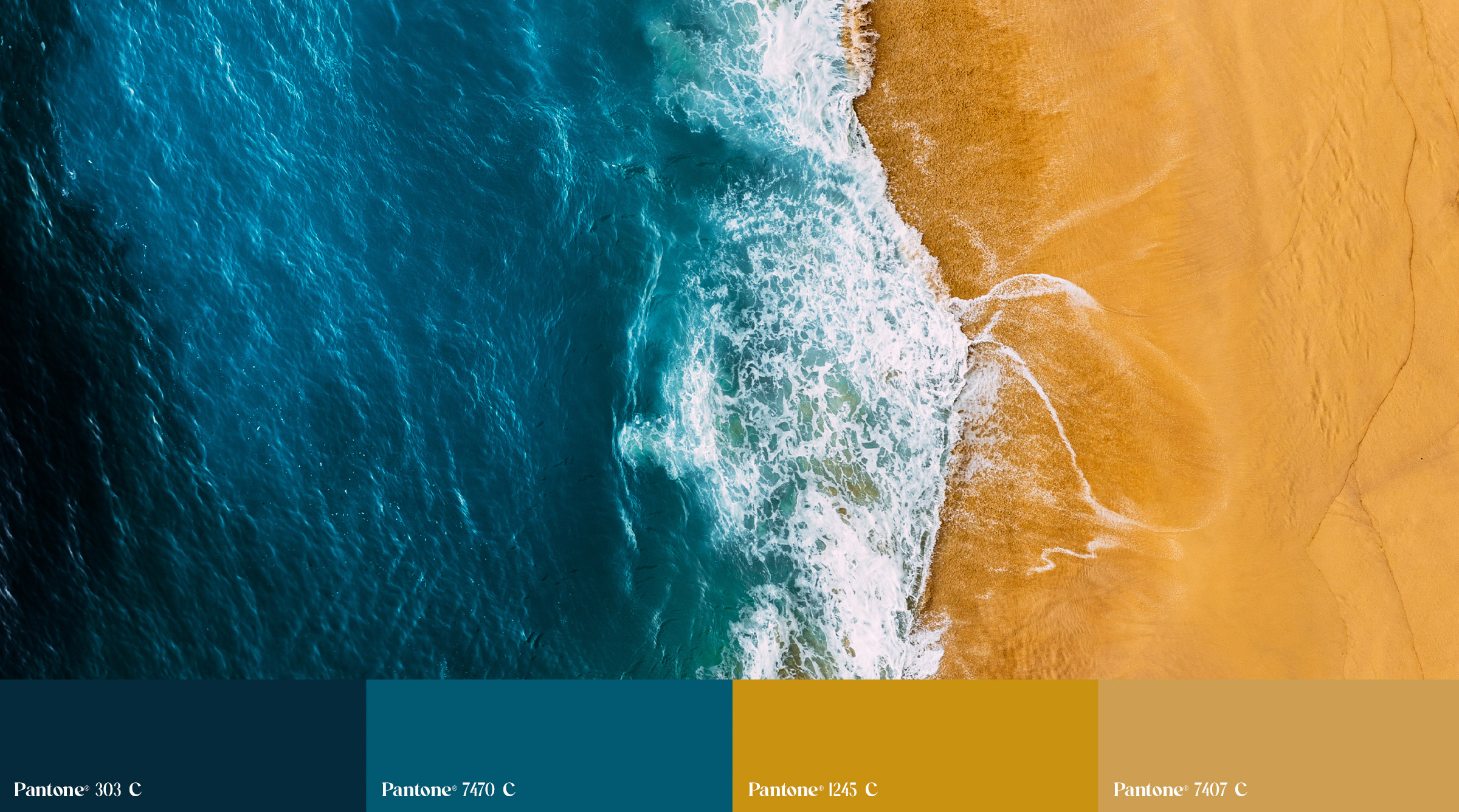 Deep Sea 海鹽美人魚logo設(shè)計與藍(lán)色波紋風(fēng)格包裝設(shè)計-上海logo包裝設(shè)計公司