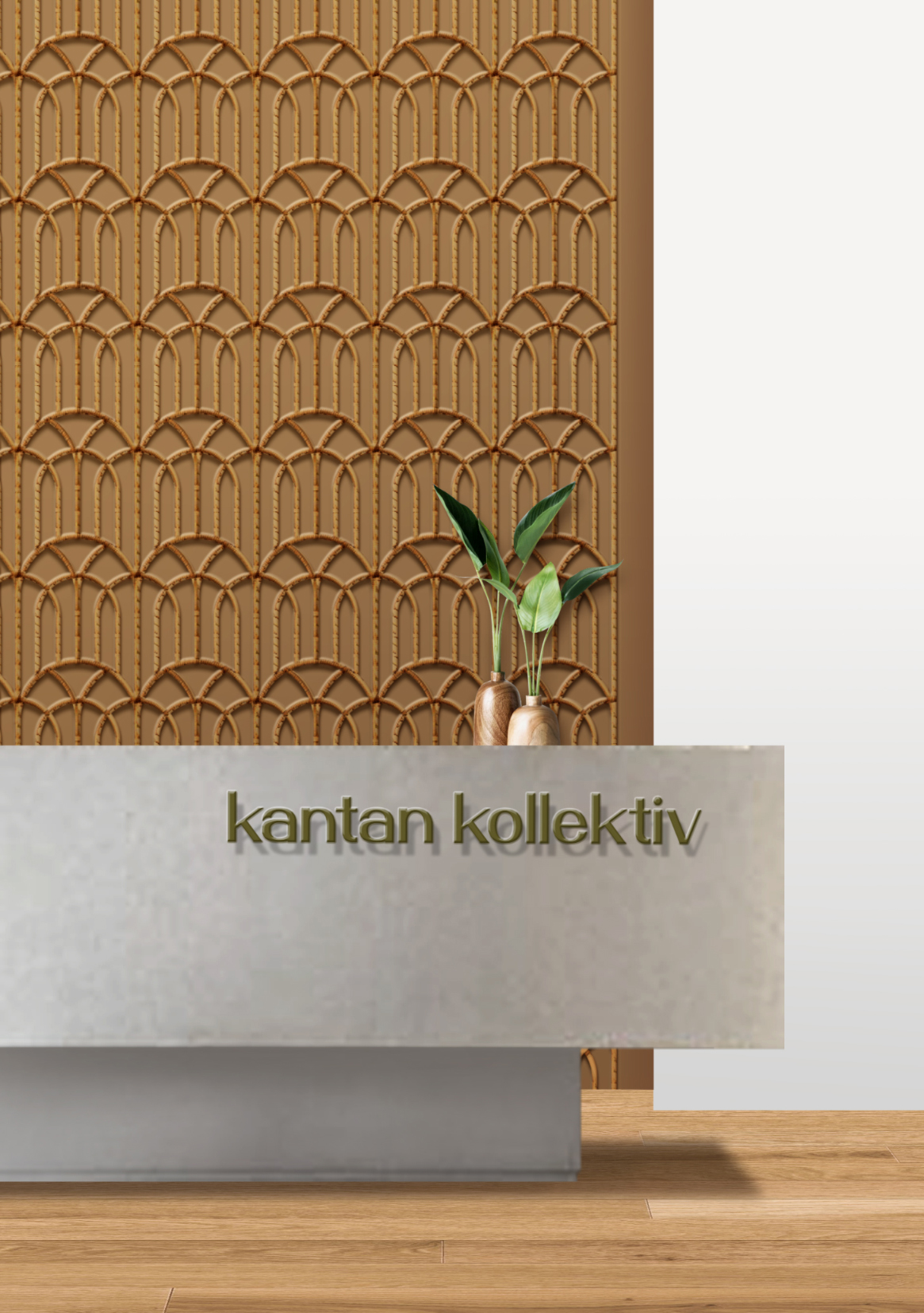 Kantan手工藤制家具家居裝飾公司品牌logo設(shè)計(jì)vi設(shè)計(jì),標(biāo)志性家具、藤編和拱形窗戶組合 Kantan手工藤制家具家居裝飾公司品牌logo設(shè)計(jì)vi設(shè)計(jì),標(biāo)志性家具、藤編和拱形窗戶組合