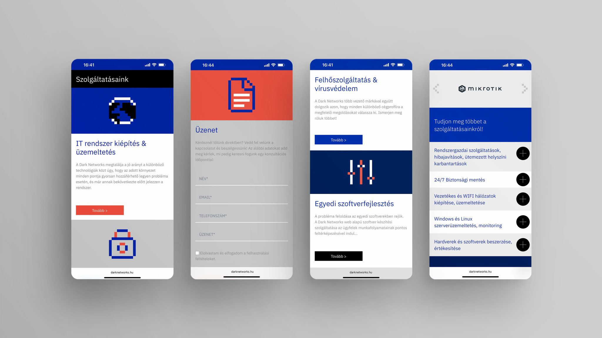 Dark Networks IT服務(wù)科技公司品牌視覺形象vi設(shè)計“像素網(wǎng)絡(luò)”元素