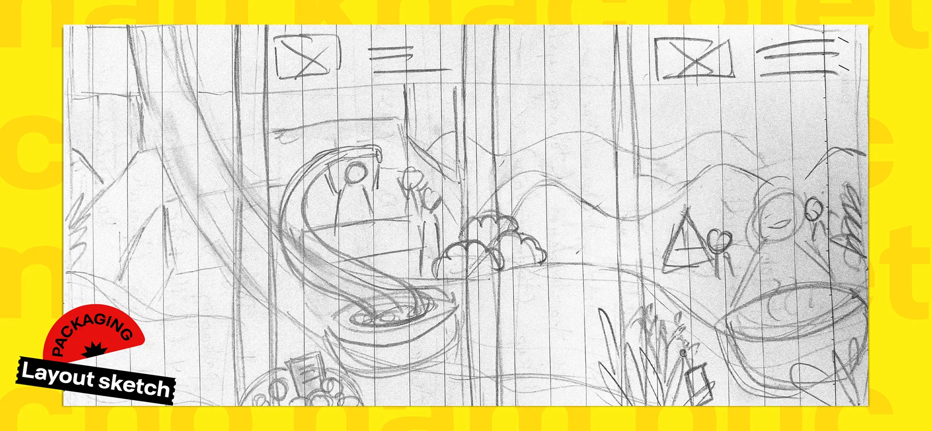 MAGGI 罐裝優(yōu)質(zhì)面條食品包裝設(shè)計“食品制作過程插畫”