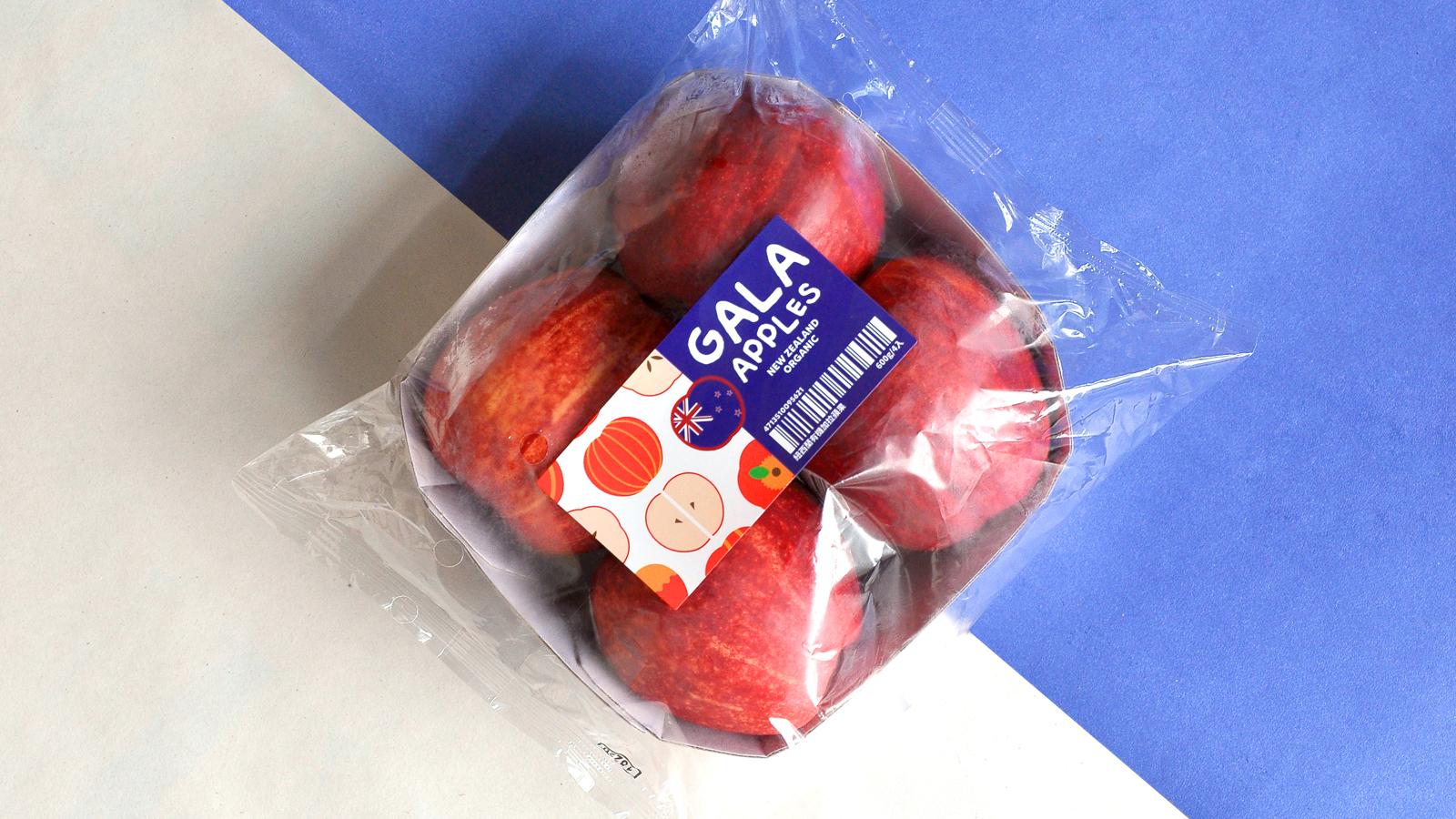 GALA 新西蘭有機(jī)蘋果節(jié)慶敞開式包裝盒設(shè)計(jì),新西蘭國旗色+扁平圖標(biāo)組合 GALA 新西蘭有機(jī)蘋果節(jié)慶敞開式包裝盒設(shè)計(jì),新西蘭國旗色+扁平圖標(biāo)組合