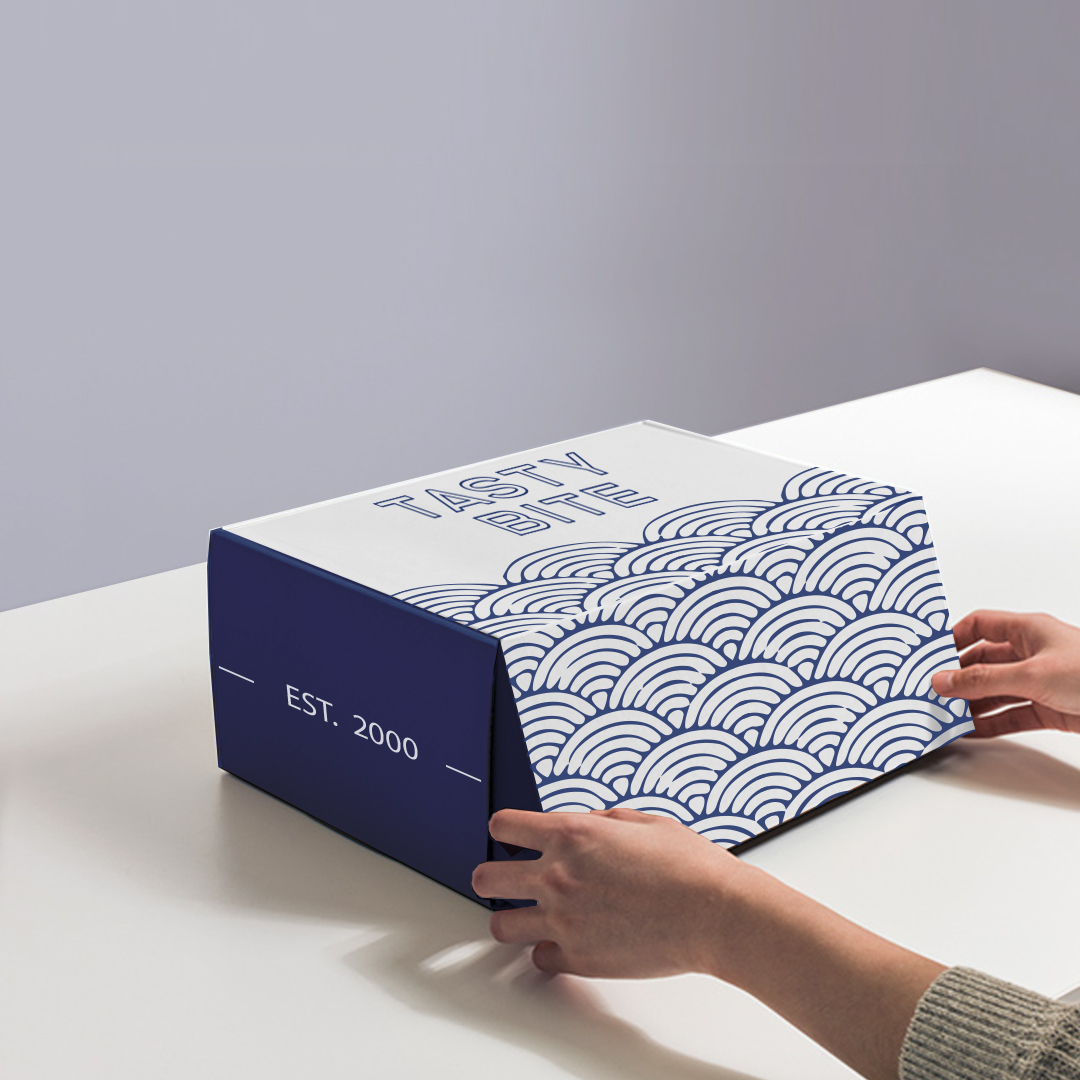 TASTY BITE 炸魚薯條餐廳餐飲品牌形象設(shè)計-logo&vi，輕松自由的設(shè)計感覺