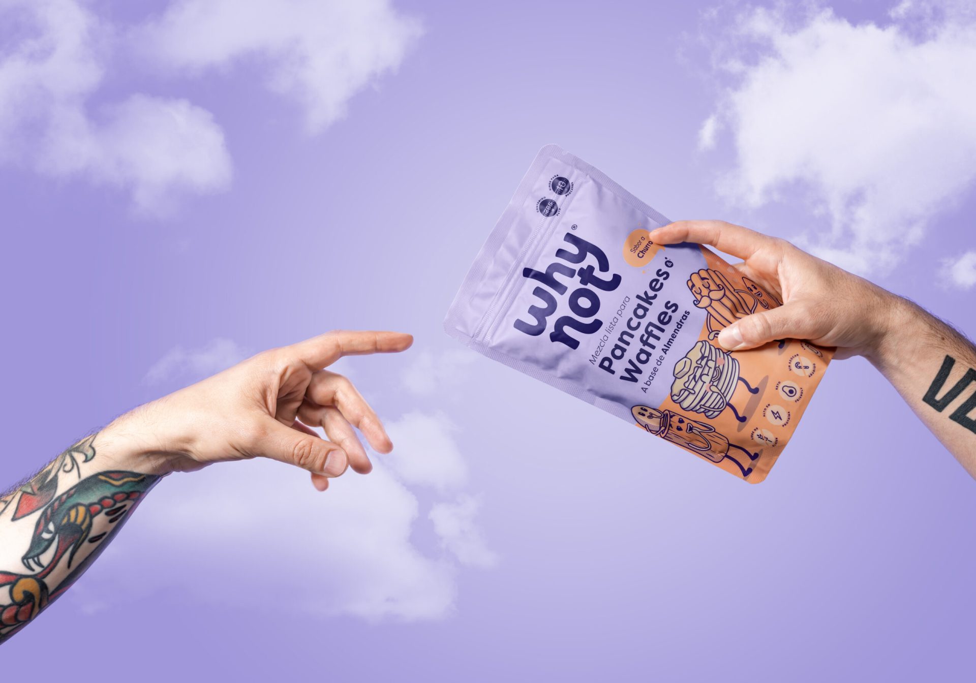 Why Not 休閑零食食品品牌起名與包裝設計，快樂和寧靜戰(zhàn)勝內(nèi)疚感