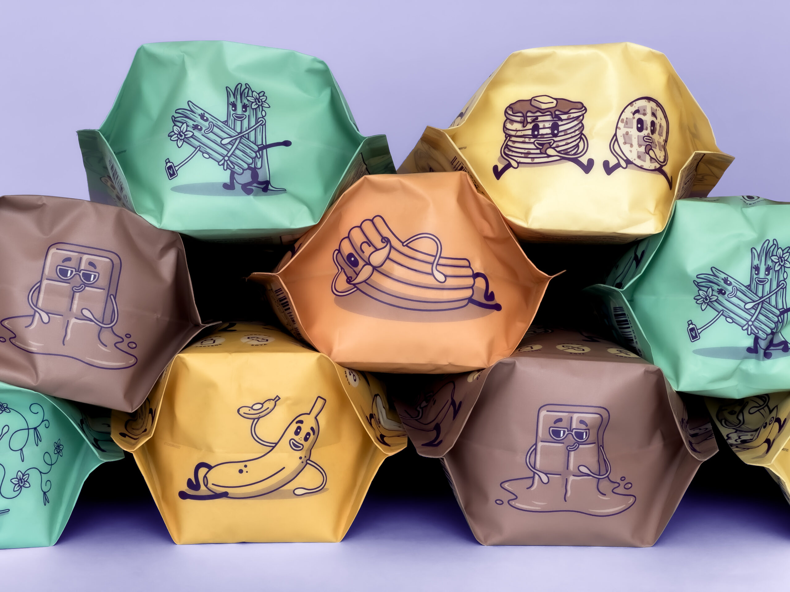 Why Not 休閑零食食品品牌起名與包裝設計，快樂和寧靜戰(zhàn)勝內(nèi)疚感