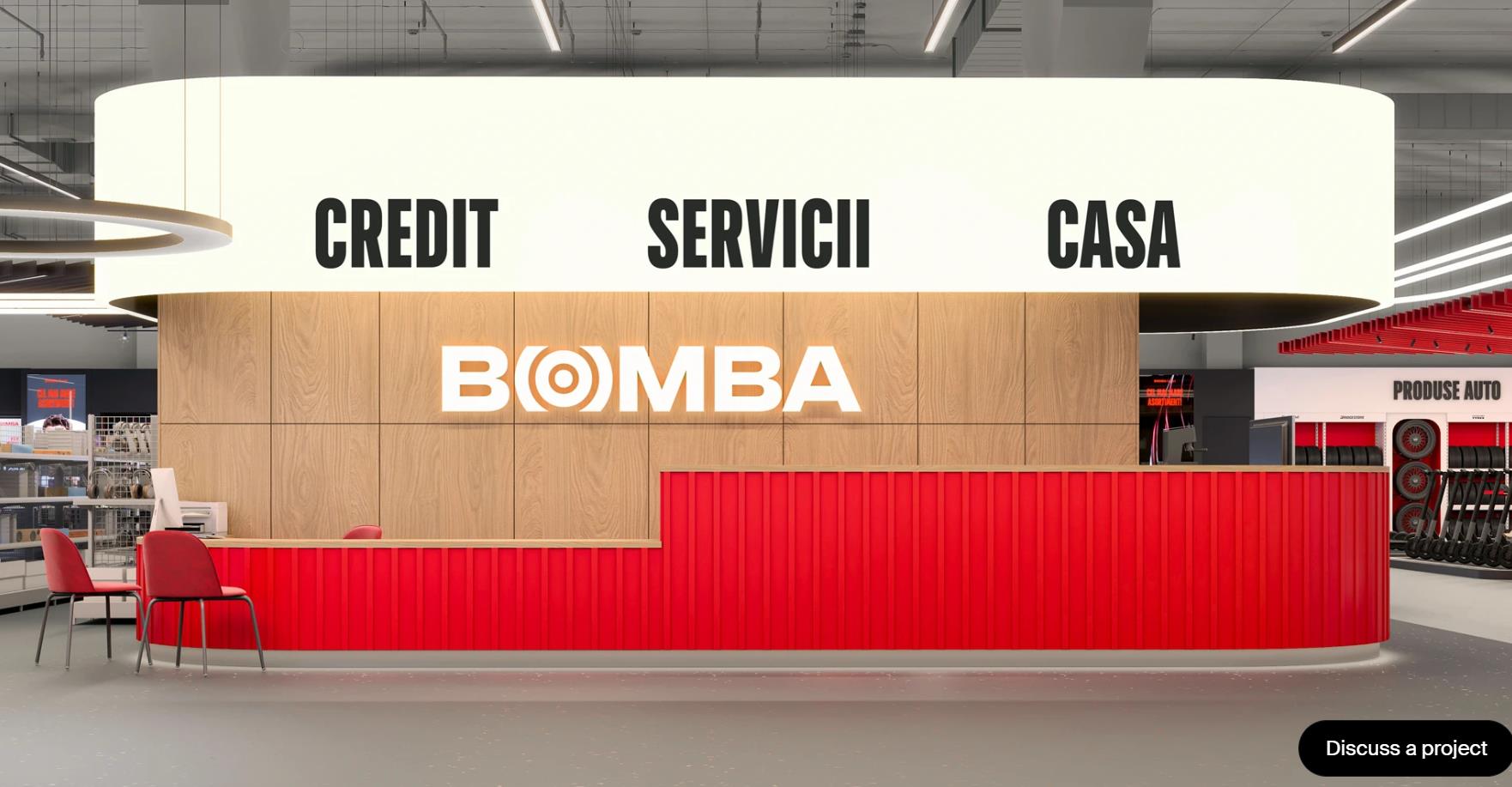 Bomba 電子與零售新品牌形象設(shè)計(jì)熱情紅色店鋪空間設(shè)計(jì)陳列設(shè)計(jì) Bomba 電子與零售新品牌形象設(shè)計(jì)熱情紅色店鋪空間設(shè)計(jì)陳列設(shè)計(jì)