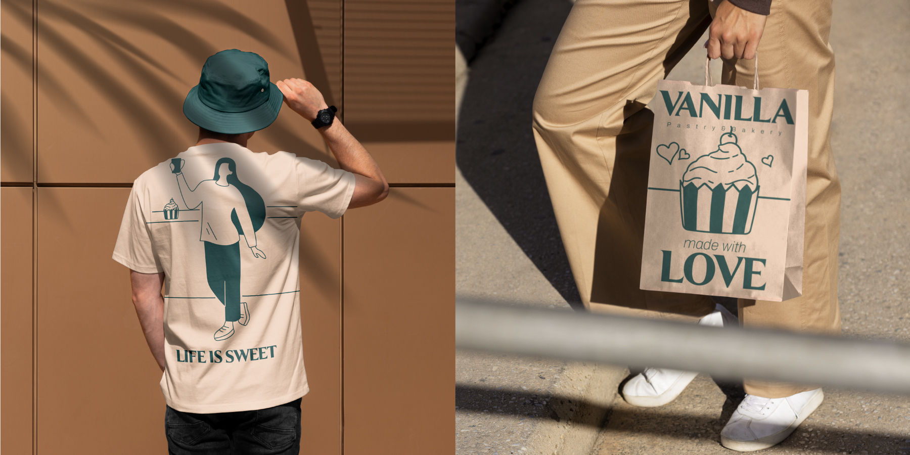 VANILA 面包店品牌形象logo設(shè)計(jì)與扁平插畫設(shè)計(jì) VANILA 面包店品牌形象logo設(shè)計(jì)與扁平插畫設(shè)計(jì)