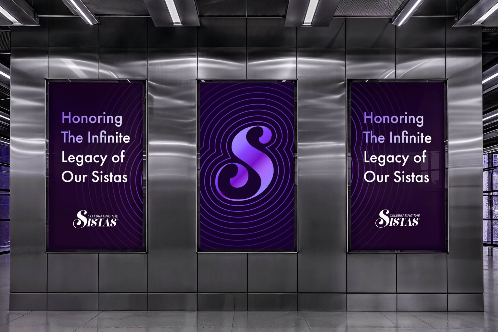 Sistas Gala ”慶祝黑人女性“慶典活動(dòng)品牌視覺(jué)形象vi設(shè)計(jì)”紫色漣漪波紋“元素 Sistas Gala ”慶祝黑人女性“慶典活動(dòng)品牌視覺(jué)形象vi設(shè)計(jì)”紫色漣漪波紋“元素