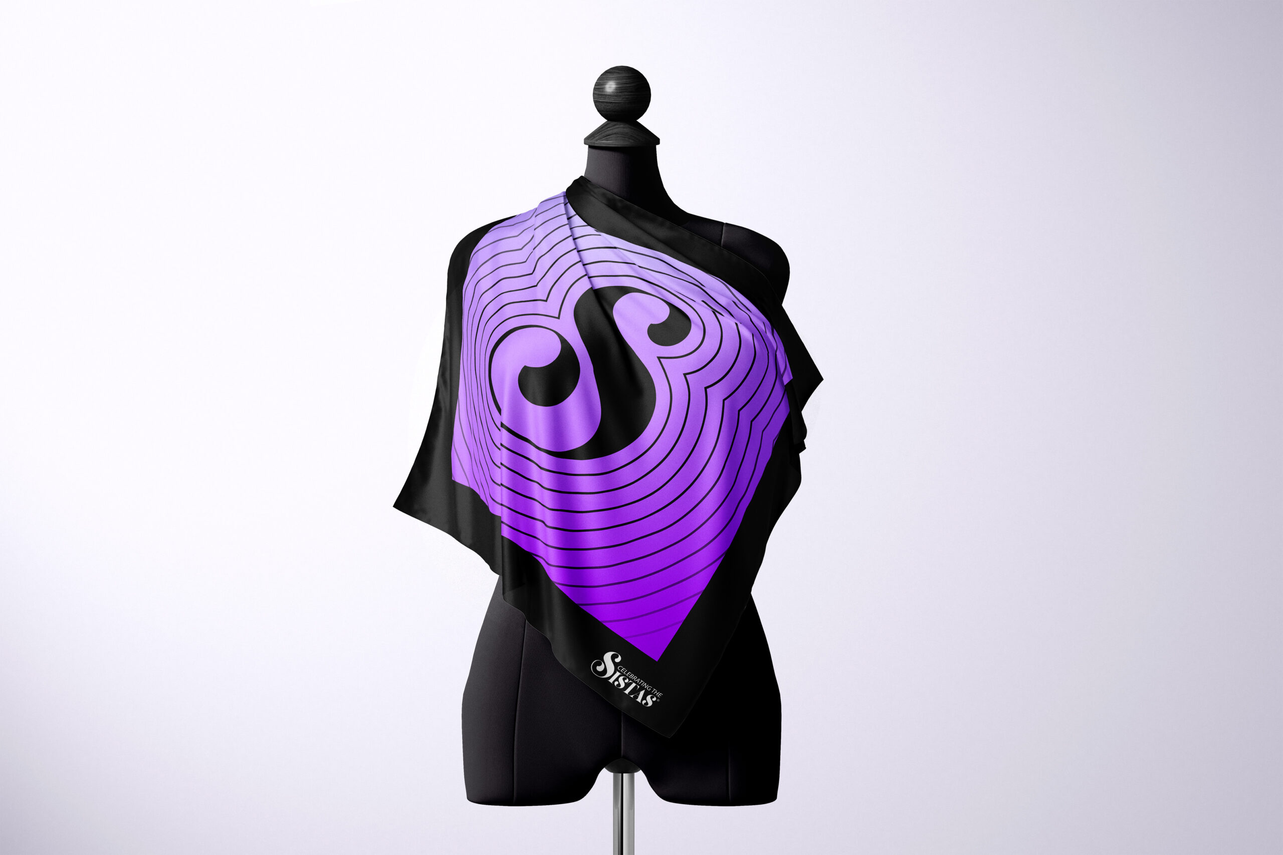 Sistas Gala ”慶祝黑人女性“慶典活動(dòng)品牌視覺(jué)形象vi設(shè)計(jì)”紫色漣漪波紋“元素 Sistas Gala ”慶祝黑人女性“慶典活動(dòng)品牌視覺(jué)形象vi設(shè)計(jì)”紫色漣漪波紋“元素