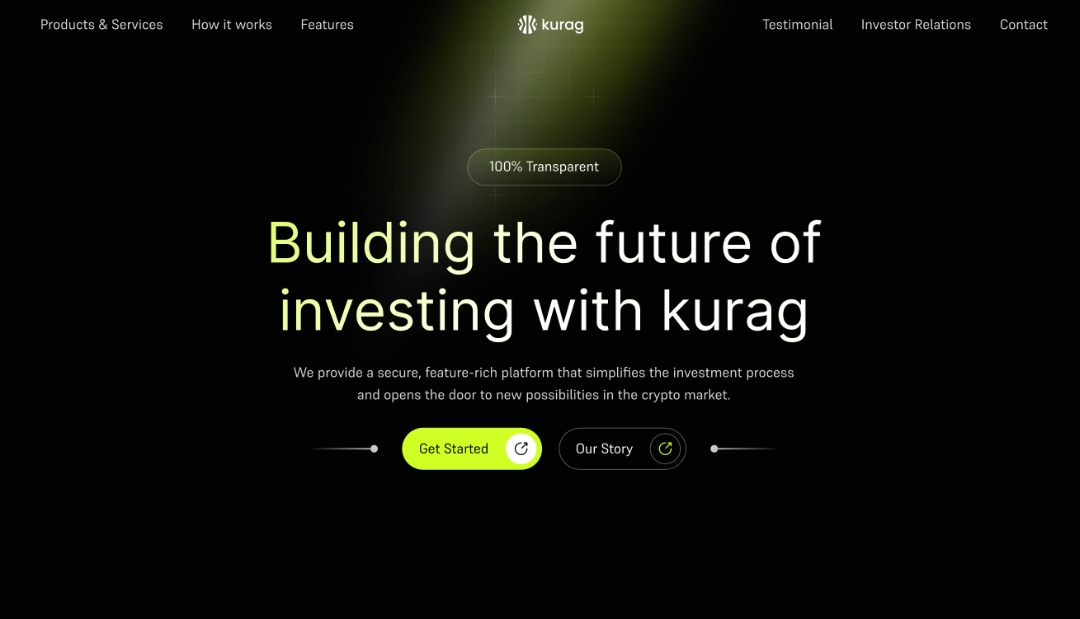 Kurag數(shù)字加密貨幣logo設計品牌形象設計K字母圓形logo綠色系 Kurag數(shù)字加密貨幣logo設計品牌形象設計K字母圓形logo綠色系