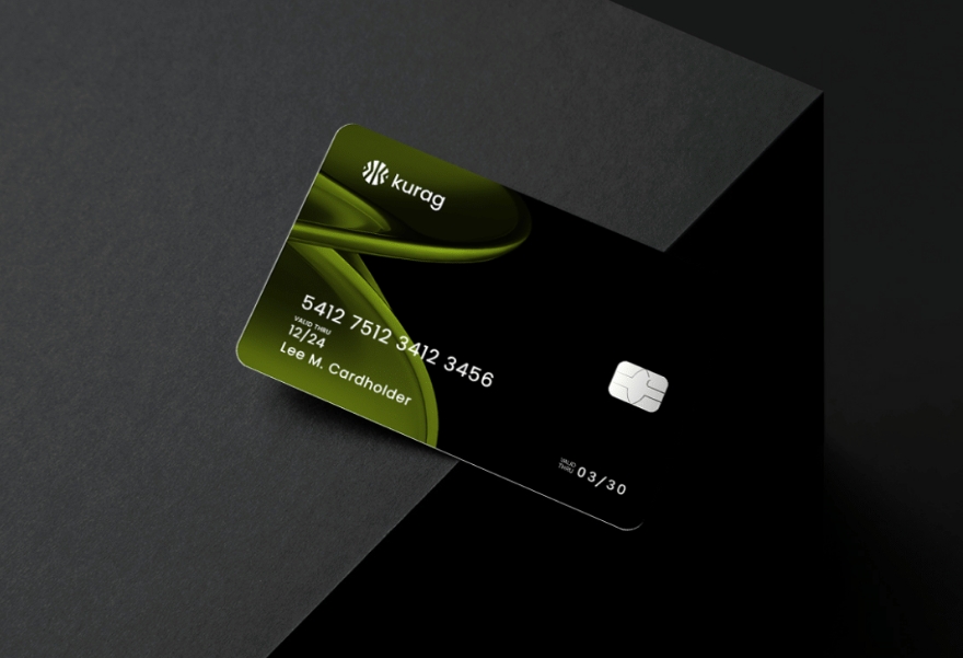 Kurag數(shù)字加密貨幣logo設計品牌形象設計K字母圓形logo綠色系 Kurag數(shù)字加密貨幣logo設計品牌形象設計K字母圓形logo綠色系