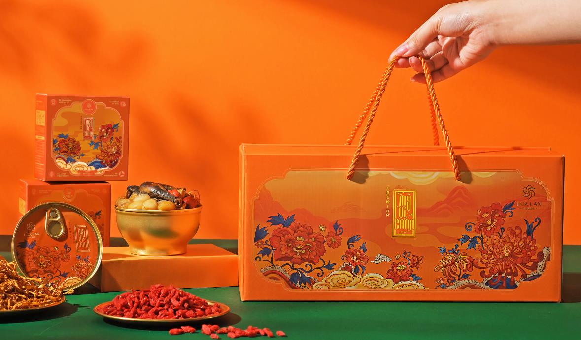 越南中藥藥材保健滋補(bǔ)品系列禮盒包裝設(shè)計(jì)中國風(fēng)插畫設(shè)計(jì) 越南中藥藥材保健滋補(bǔ)品系列禮盒包裝設(shè)計(jì)中國風(fēng)插畫設(shè)計(jì)