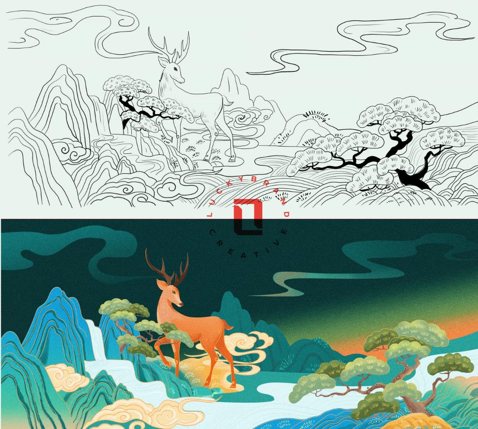 越南中藥藥材保健滋補(bǔ)品系列禮盒包裝設(shè)計(jì)中國風(fēng)插畫設(shè)計(jì) 越南中藥藥材保健滋補(bǔ)品系列禮盒包裝設(shè)計(jì)中國風(fēng)插畫設(shè)計(jì)