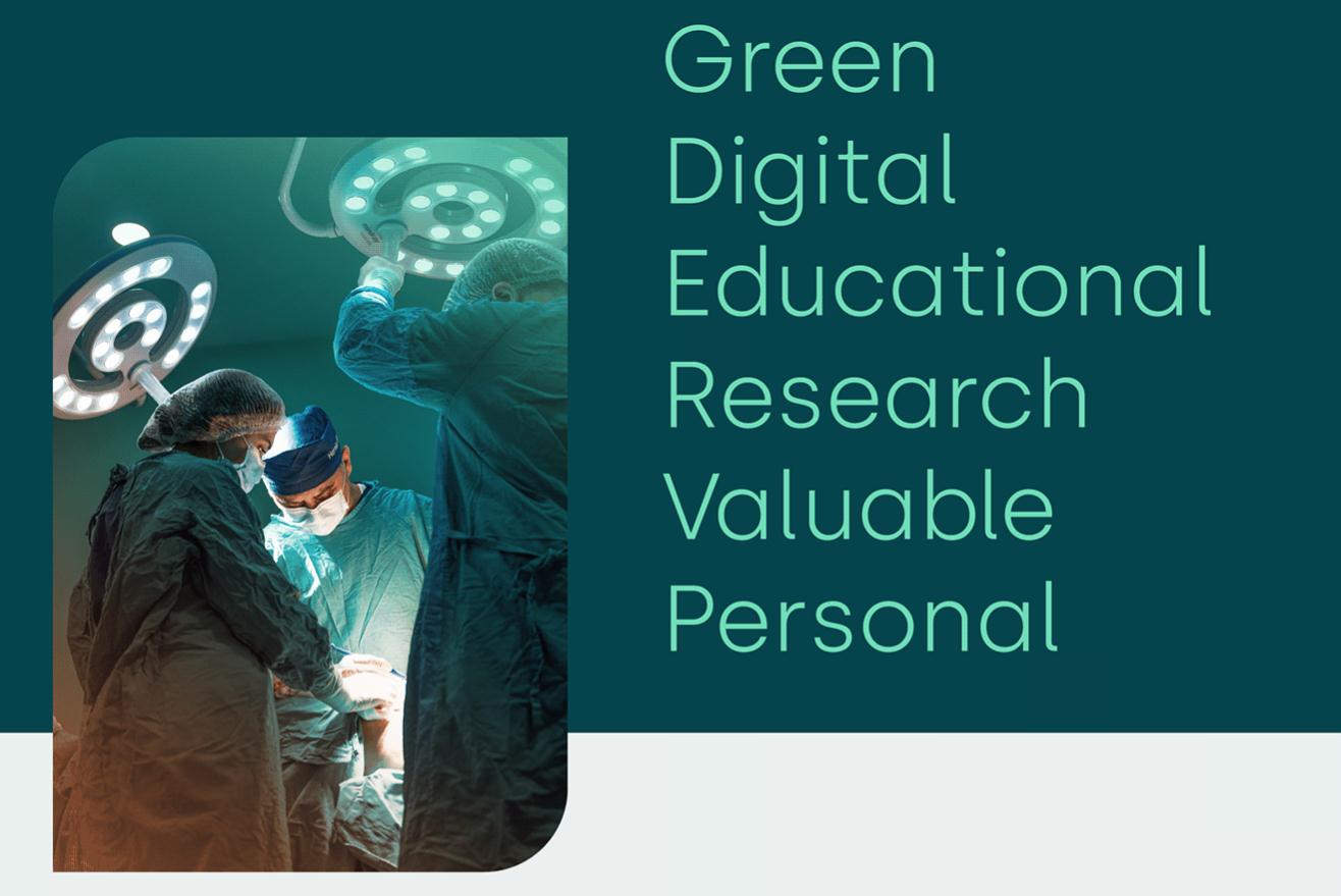 stMUH 圣馬丁大學(xué)醫(yī)院品牌視覺(jué)識(shí)別vi設(shè)計(jì)logo設(shè)計(jì)，葉子十字元素