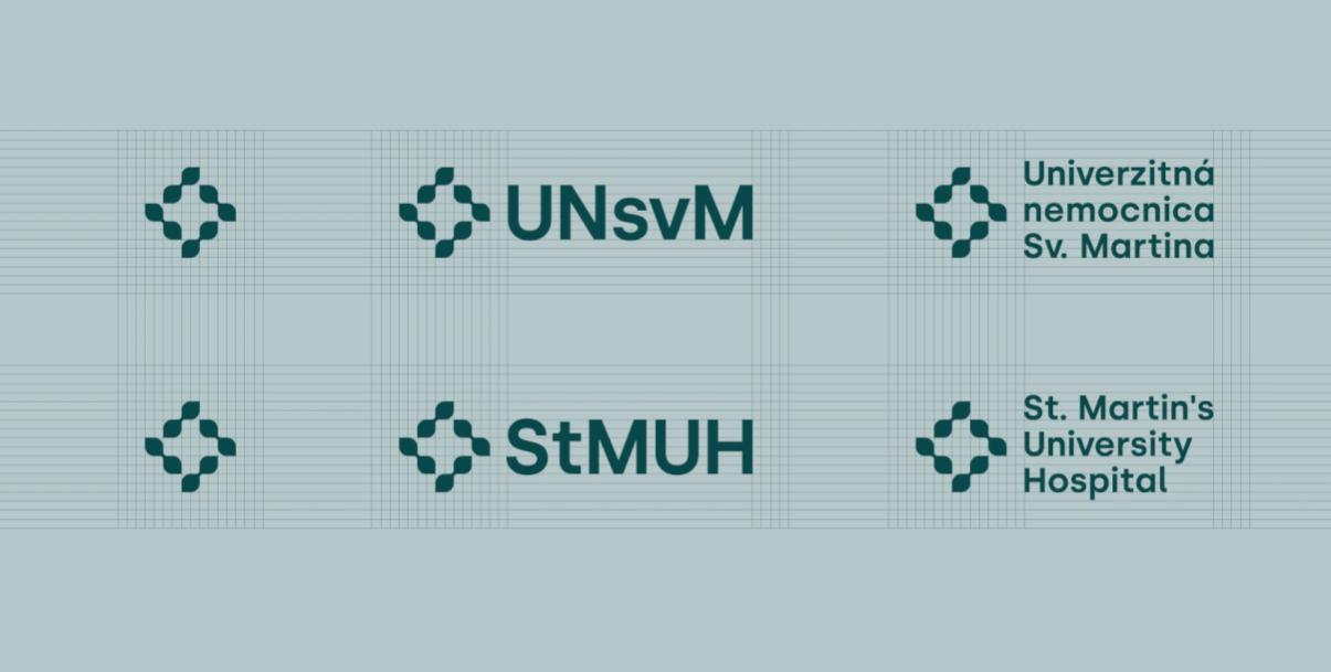 stMUH 圣馬丁大學(xué)醫(yī)院品牌視覺(jué)識(shí)別vi設(shè)計(jì)logo設(shè)計(jì)，葉子十字元素