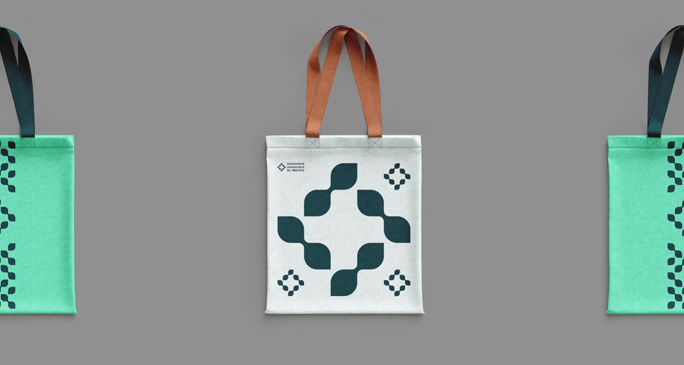 stMUH 圣馬丁大學(xué)醫(yī)院品牌視覺(jué)識(shí)別vi設(shè)計(jì)logo設(shè)計(jì)，葉子十字元素