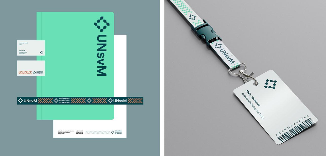 stMUH 圣馬丁大學(xué)醫(yī)院品牌視覺(jué)識(shí)別vi設(shè)計(jì)logo設(shè)計(jì)，葉子十字元素