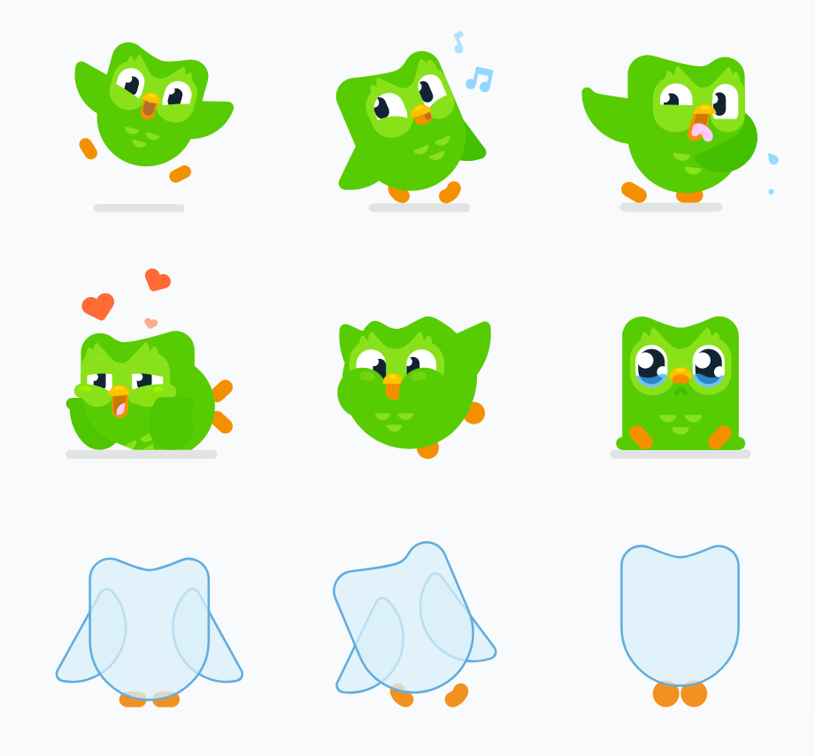 Duolingo 吉祥物貓頭鷹 Duo Duolingo 吉祥物貓頭鷹 Duo