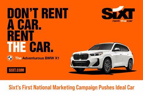 德國(guó)的 SIXT廣告口號(hào)是“不要租個(gè)車(chē),租這輛車(chē)“ 德國(guó)的 SIXT廣告口號(hào)是“不要租個(gè)車(chē),租這輛車(chē)“