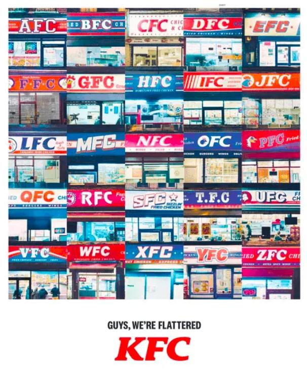 肯德基“模仿者”廣告 肯德基“模仿者”廣告