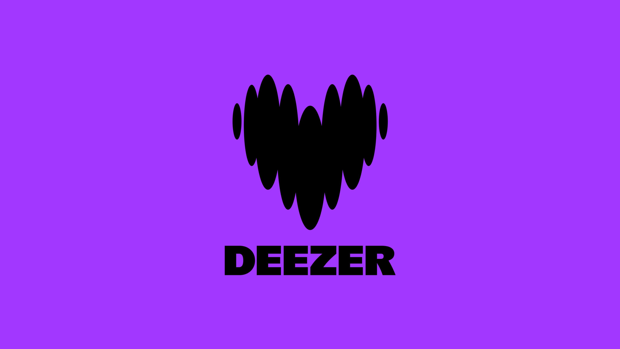 Deezer音樂平臺app品牌logo設(shè)計(jì)vi視覺形象識別設(shè)計(jì)，跳動(dòng)的心臟