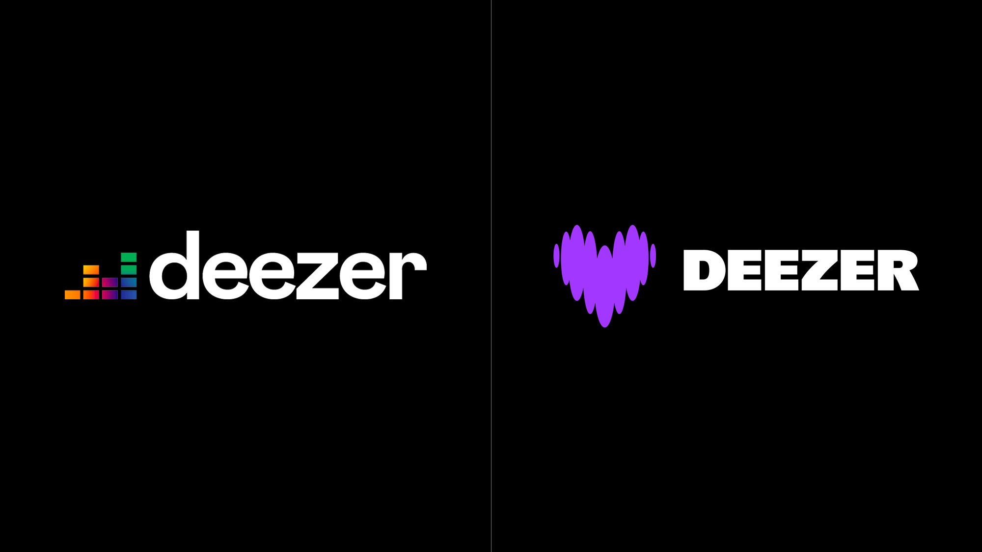 Deezer音樂平臺app品牌logo設計vi視覺形象識別設計,跳動的心臟 Deezer音樂平臺app品牌logo設計vi視覺形象識別設計,跳動的心臟