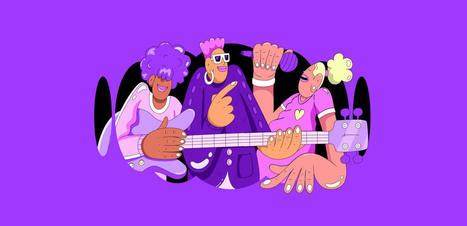 Deezer音樂平臺app品牌logo設計vi視覺形象識別設計,跳動的心臟 Deezer音樂平臺app品牌logo設計vi視覺形象識別設計,跳動的心臟