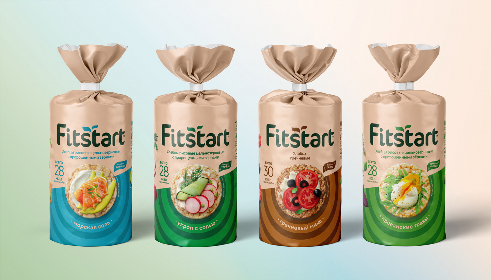 Fitstart 袋裝面包更新包裝設(shè)計(jì)與logo,融合自然+同心半圓圈識(shí)別設(shè)計(jì) Fitstart 袋裝面包更新包裝設(shè)計(jì)與logo,融合自然+同心半圓圈識(shí)別設(shè)計(jì)