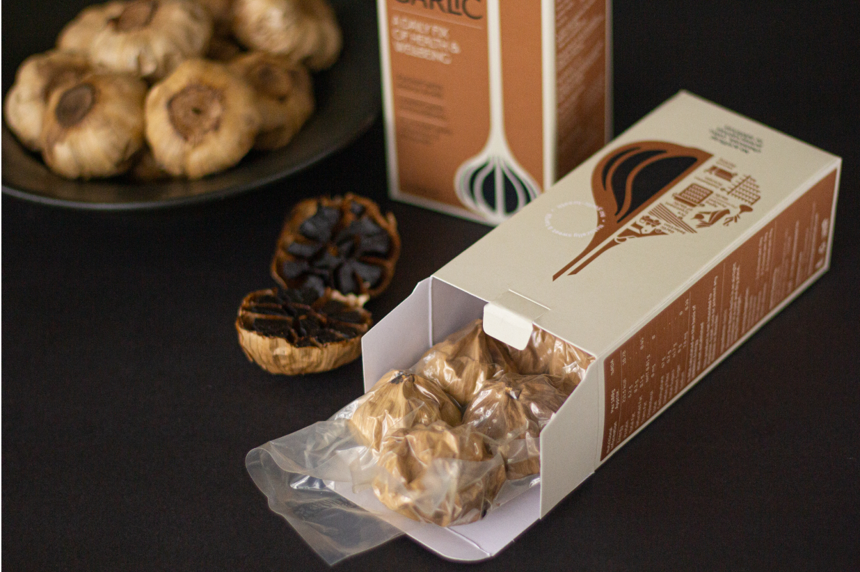 Kasaya發(fā)酵黑蒜健康養(yǎng)生滋補(bǔ)品品牌創(chuàng)建-命名-logo-包裝設(shè)計(jì) Kasaya發(fā)酵黑蒜健康養(yǎng)生滋補(bǔ)品品牌創(chuàng)建-命名-logo-包裝設(shè)計(jì)