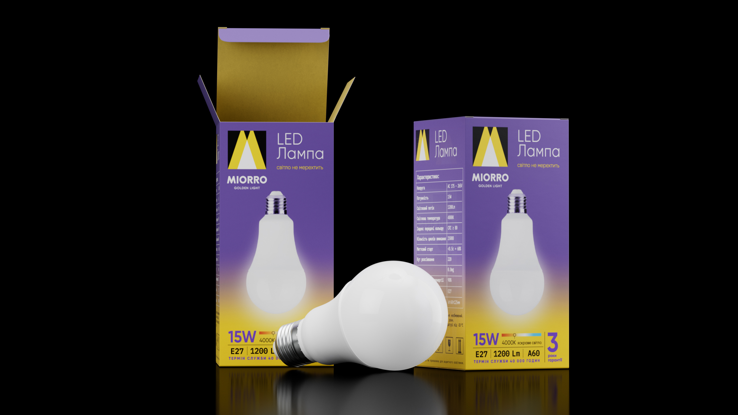 Miorro燈具燈泡照明品牌創(chuàng)建策劃與logo包裝設(shè)計，照亮市場的設(shè)計