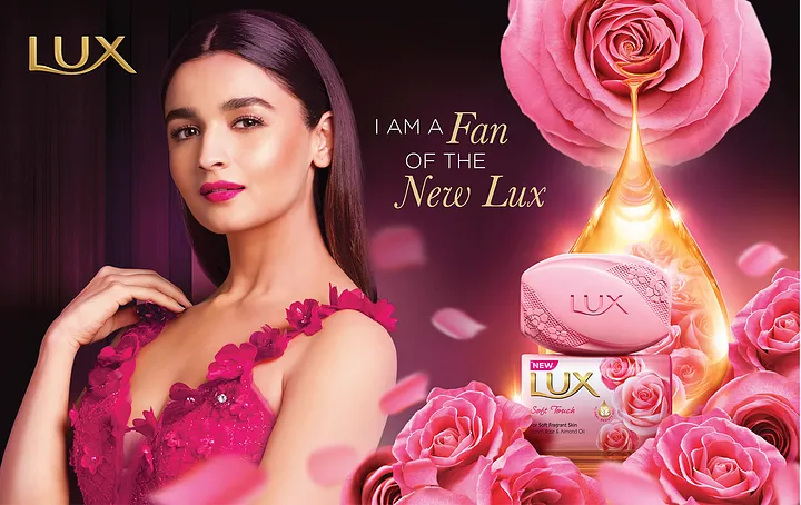 力士香皂靚麗女性與明星廣告