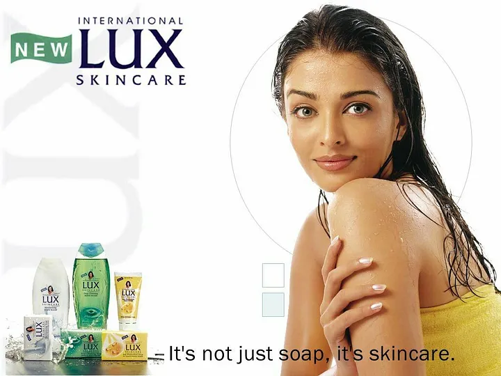 力士香皂靚麗女性與明星廣告