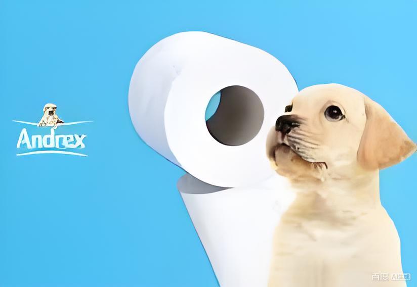 英國冠軍衛(wèi)生紙用拉布拉多犬來做廣告 英國冠軍衛(wèi)生紙用拉布拉多犬來做廣告