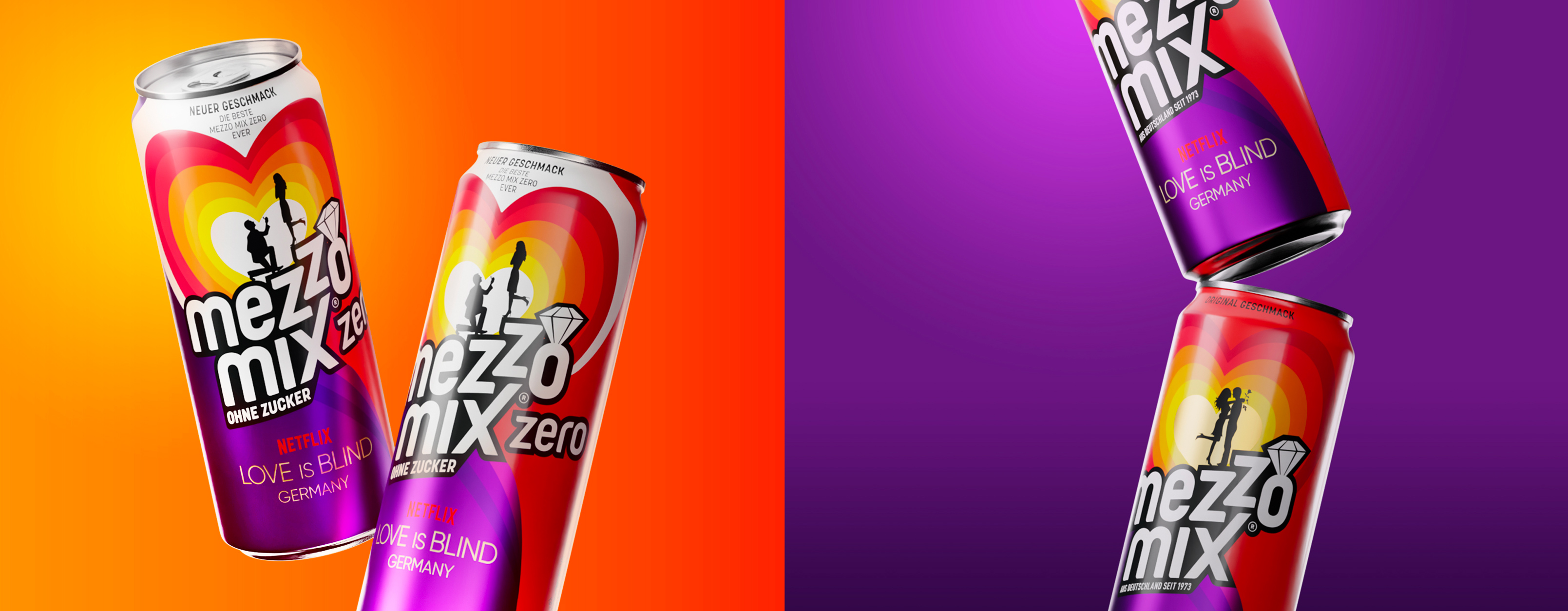 Mezzo Mix 橙子味可樂飲料贊助熱門劇集《盲目愛情》熱烈風(fēng)格包裝設(shè)計(jì) Mezzo Mix 橙子味可樂飲料贊助熱門劇集《盲目愛情》熱烈風(fēng)格包裝設(shè)計(jì)