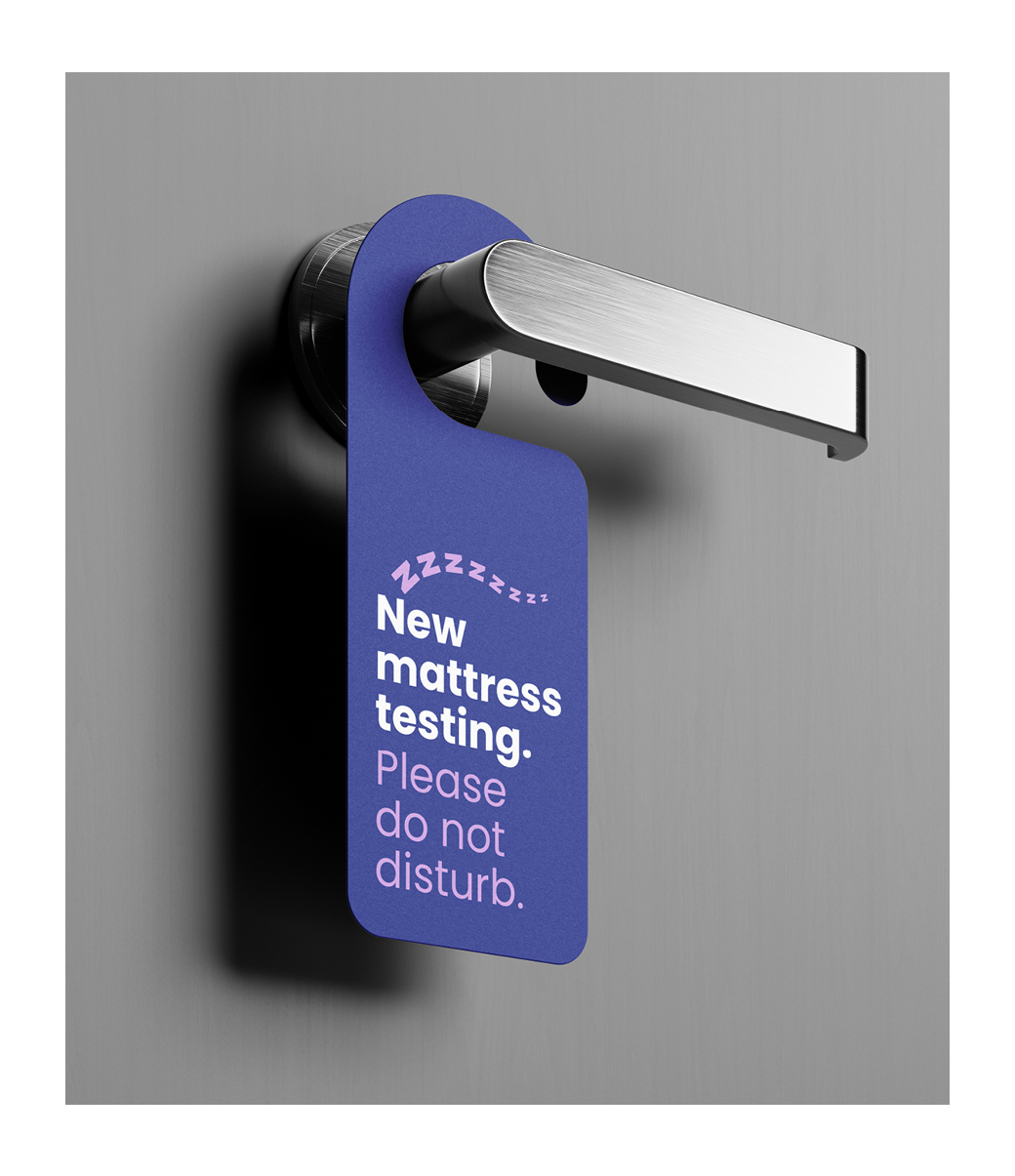 Mattressman英國(guó)最大在線電商床墊零售商品牌形象重塑logo設(shè)計(jì)vi應(yīng)用設(shè)計(jì)-睡眠字母Z曲線