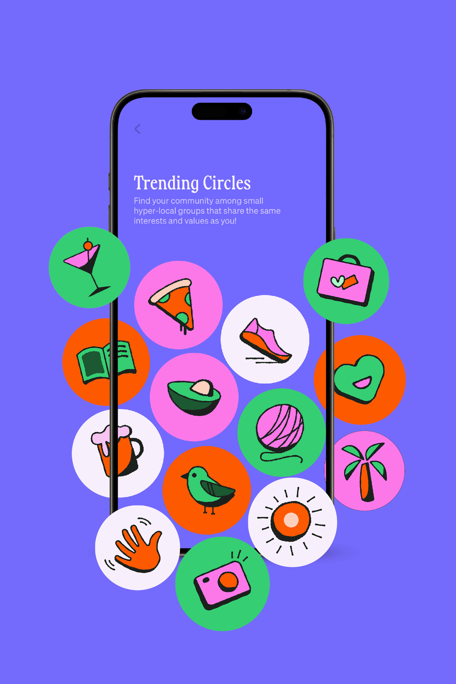 Yaar 移民社交軟件品牌形象設(shè)計logo設(shè)計ui界面設(shè)計，色線艷麗充滿兒童趣味