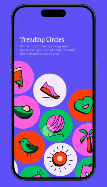 Yaar 移民社交軟件品牌形象vi設(shè)計ui界面設(shè)計，色線艷麗充滿兒童趣味