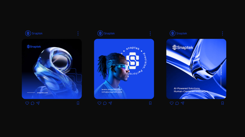 Snaptek 人工智能尖端科技品牌S字母logo設(shè)計(jì)vi設(shè)計(jì),藍(lán)色科技風(fēng) Snaptek 人工智能尖端科技品牌S字母logo設(shè)計(jì)vi設(shè)計(jì),藍(lán)色科技風(fēng)